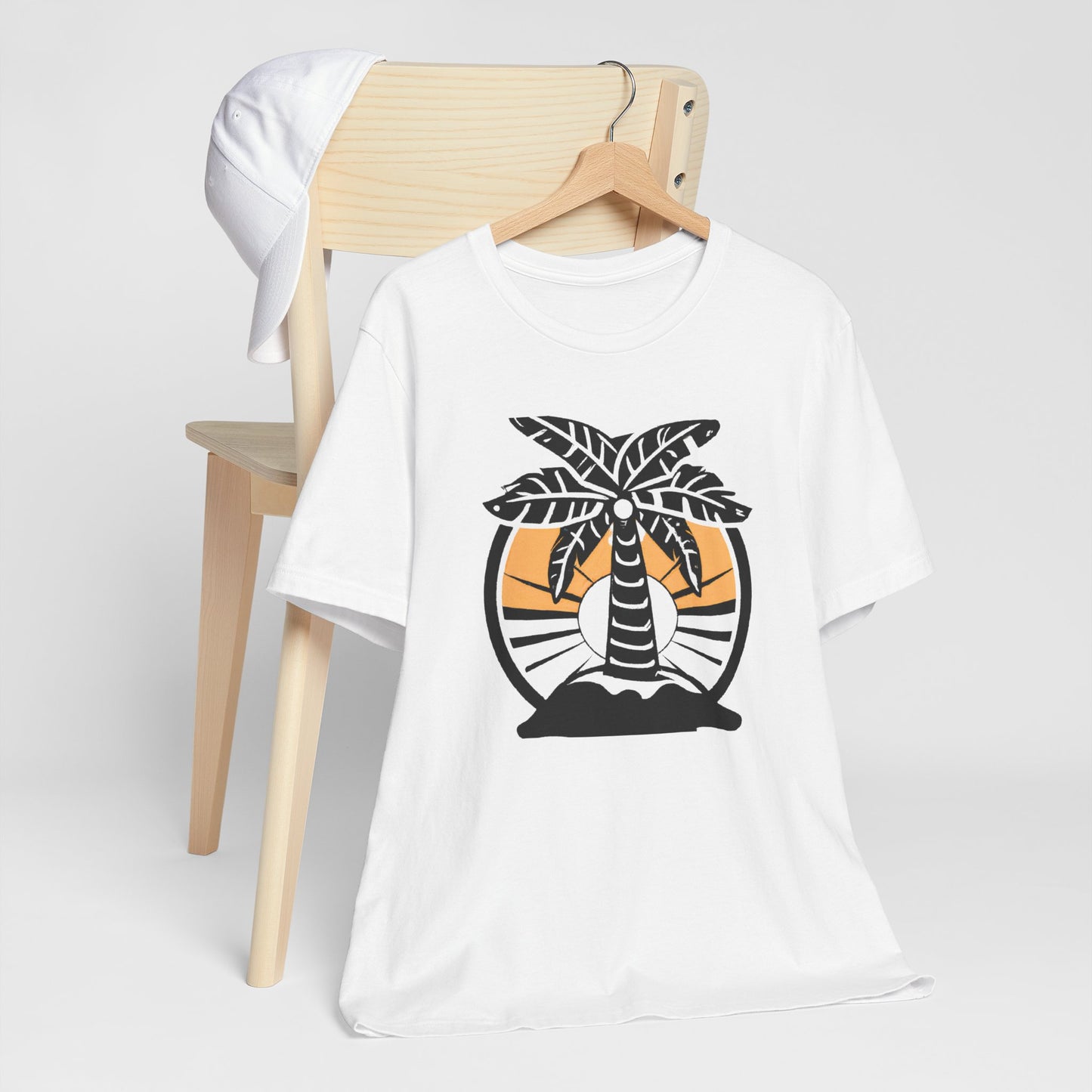 Royal Sun Generative Palm Tree T-shirt
