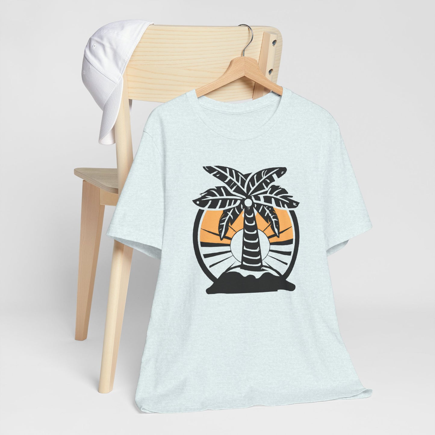 Royal Sun Generative Palm Tree T-shirt