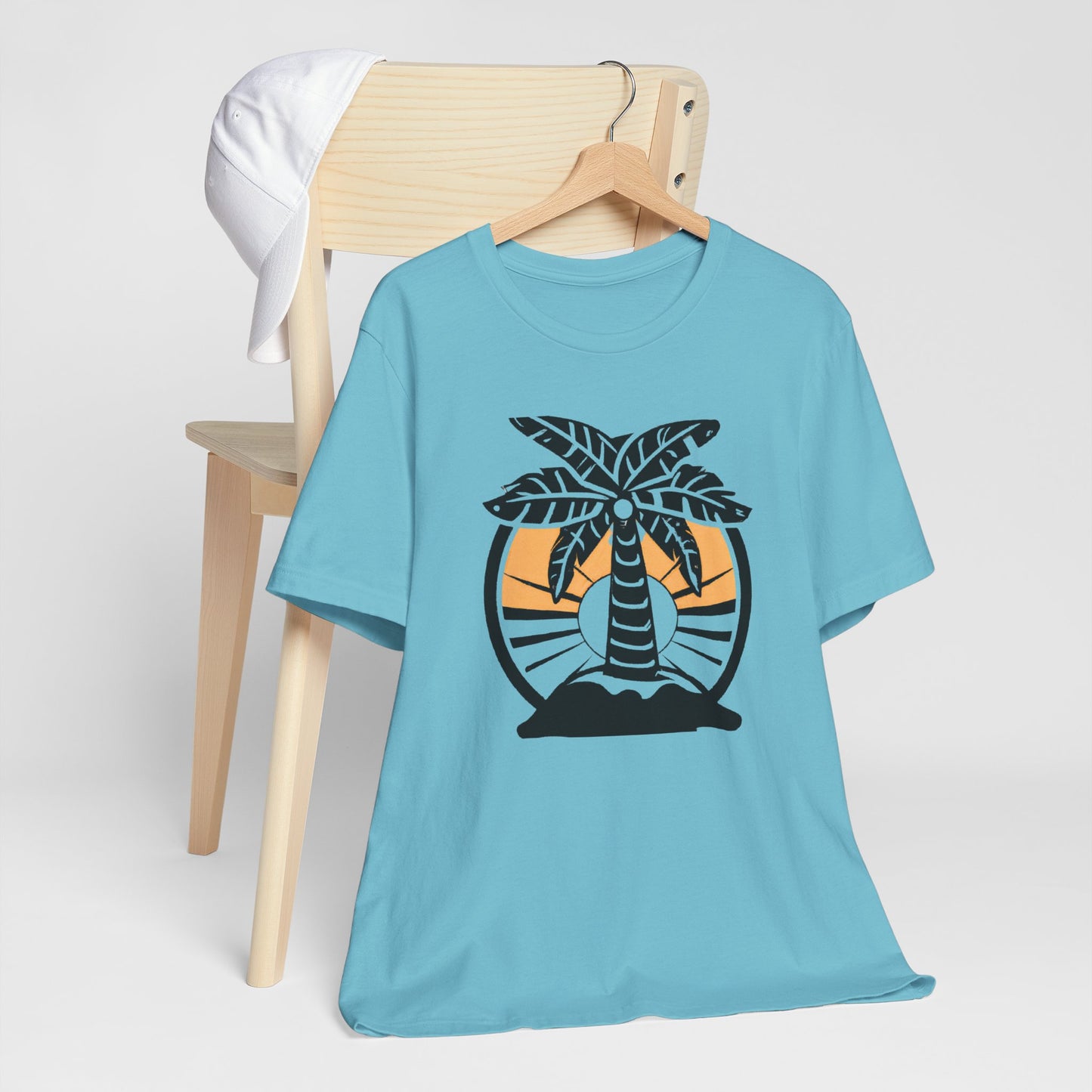 Royal Sun Generative Palm Tree T-shirt