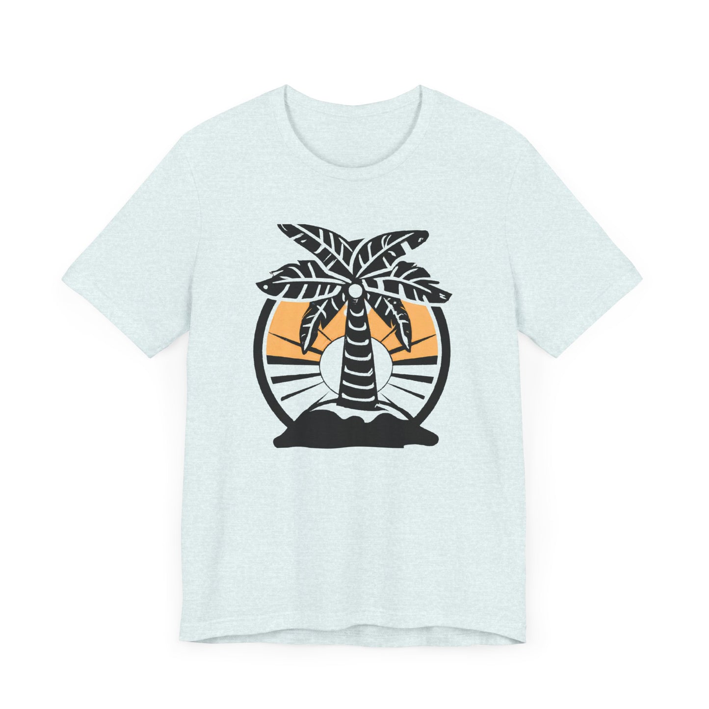 Royal Sun Generative Palm Tree T-shirt