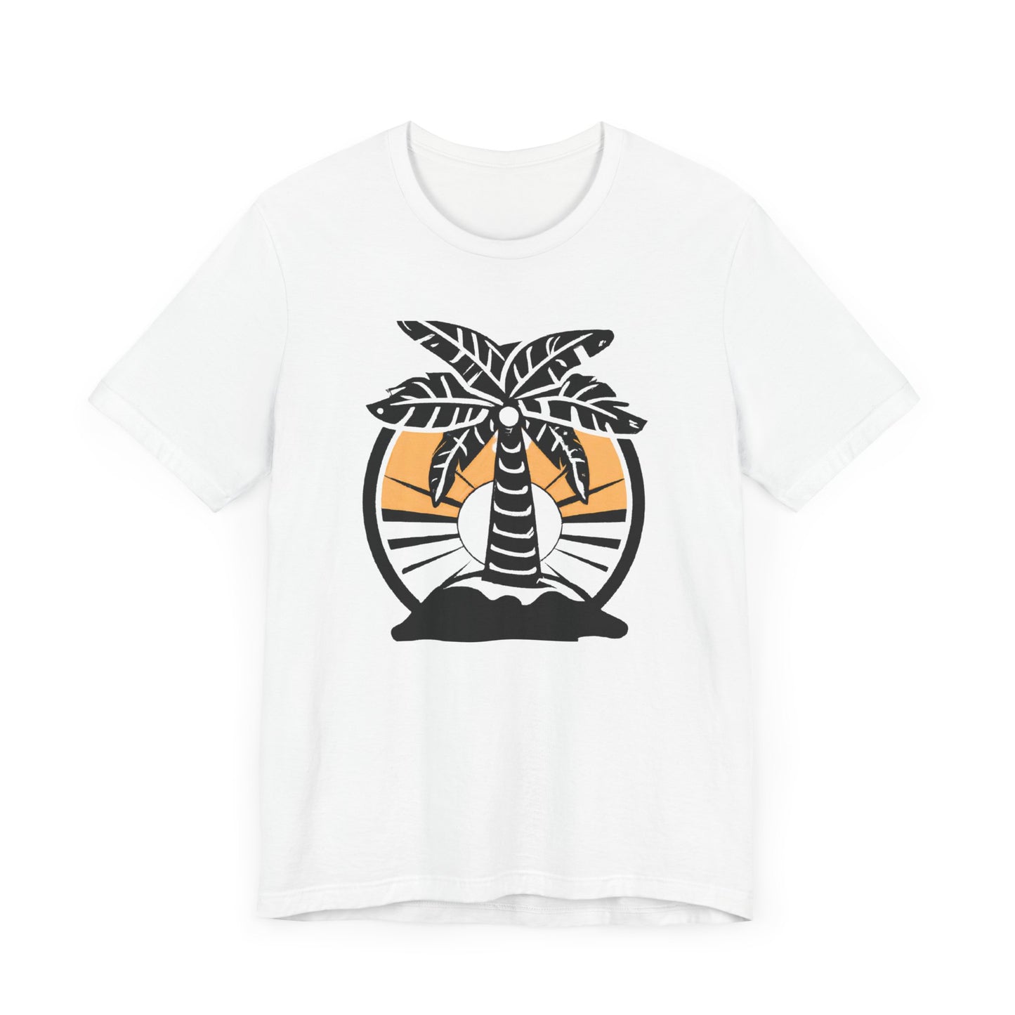 Royal Sun Generative Palm Tree T-shirt