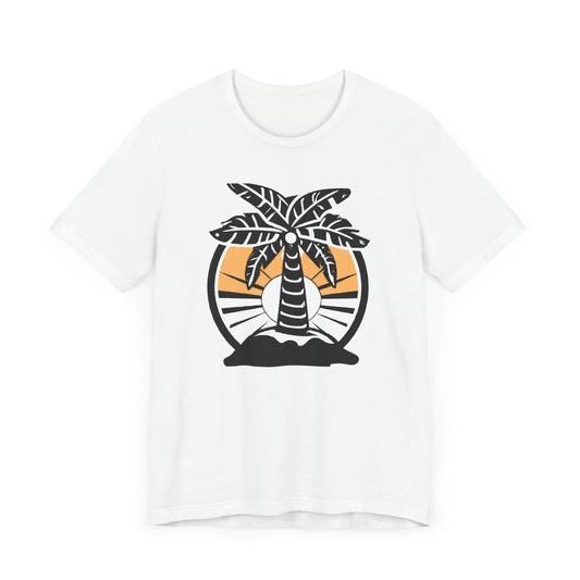 Royal Sun Generative Palm Tree T-shirt