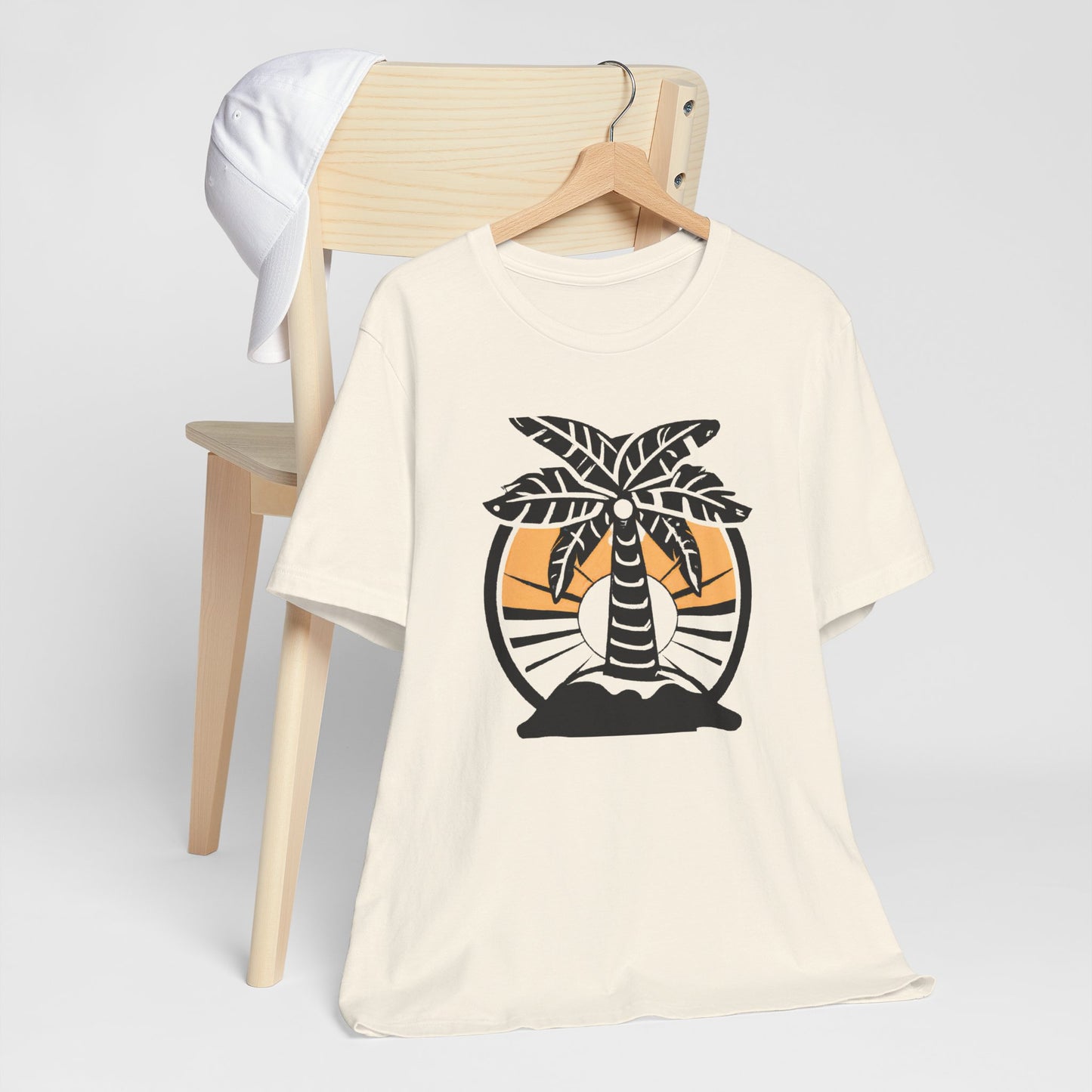 Royal Sun Generative Palm Tree T-shirt