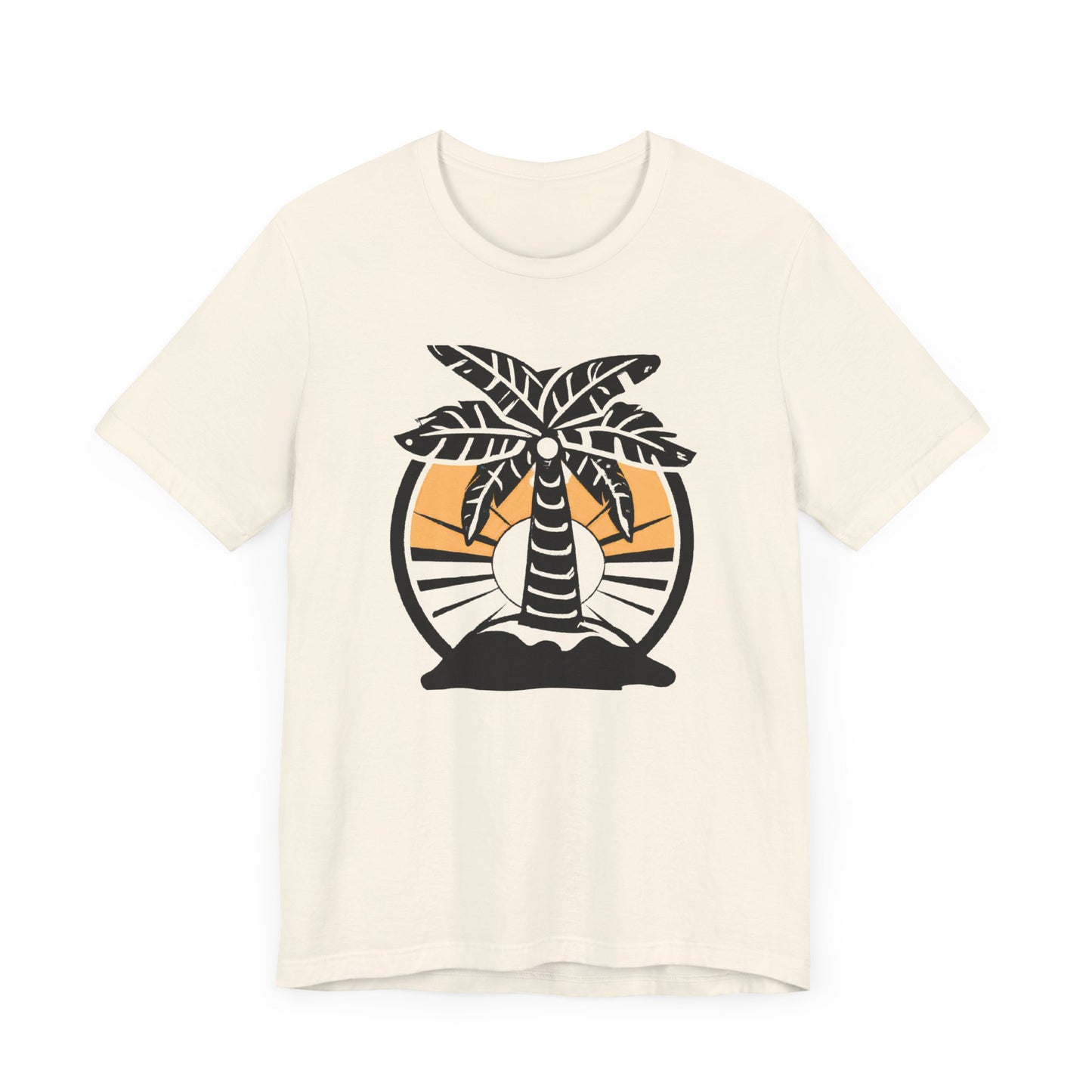 Royal Sun Generative Palm Tree T-shirt